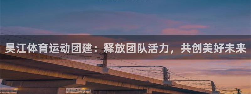 安信162注册：吴江体育运动团建：释放团队活力，共创美好未来