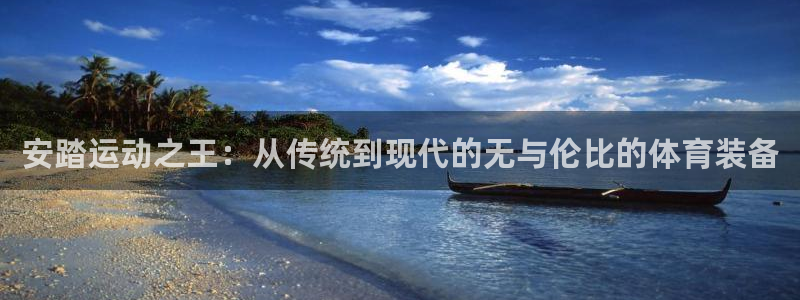 安信16零能源集团：安踏运动之王：从传统到现代的无与伦比的体育装备